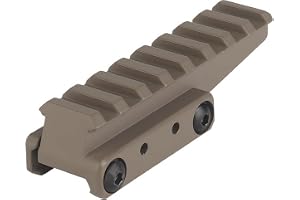 Gexgune Optisk Riser-montering 8 Slot P.icatinny skena snabb riser röd punkt riser för röd punkt visir omfattning optik