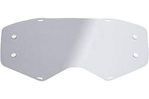 SeeCle Compatible Para Scott Prospect 415159 lentes de repuesto para máscaras naranja espejado compatible para màscara Scott Prospect Hombre