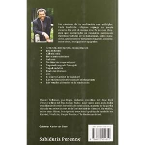 Los caminos de la meditacion / The Varieties of Meditative Experience