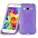 Produktbild Samsung Galaxy CORE PREMIUM Silikonhülle in LILA von Cadorabo - X-Line Design TPU Schutzhülle für Galaxy CORE PREMIUM – Handyhülle Bumper Case Backcover in FLIEDER VIOLETT