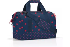 reisenthel Allrounder, Borsa Unisex Adulti, Rosso a Pois Misti, Medium