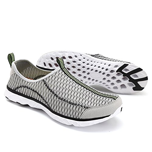 SAGUARO Badeschuhe Wasserschuhe Mesh Schnell Trocknend Aqua Slip on Schuhe Sommer Strandschuhe Surfschuhe Wanderschuhe für Unisex Damen Herren - 5