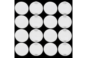 PLCatis 25 Pièces Cache Trou Meuble Blanc 35mm Bouchon de Trou Décoratif en Plastique Couvercle Rond pour Trou Encastrable pour Décoratif et Protecter les Meubles tels que Tableaux de Bureau Placards