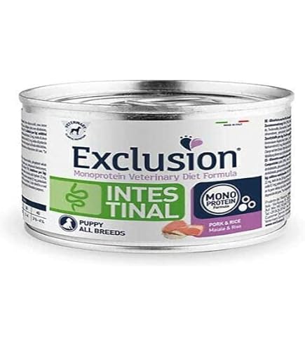 Exclusion Schwein & Reis Intestinal Puppy 2 Kg – Diätfutter Für Welpen Mit Empfindlichem Darm, Hypoallergen