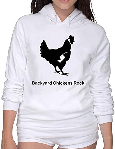 Backyard Chickens Rock Women's Sweatshirts -  White - 