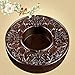 Produktbild Aschenbecher Round Goldfish Glyphs Ebenholz Mahagoni geschnitzt (16 * 16 * 5cm) Rollsnownow