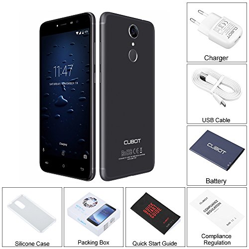 4G LTE Smartphone in offerta-Cubot Note Plus Unlocked(2017),Fotocamera Doppia 16+16MPï¼Œ5.2
