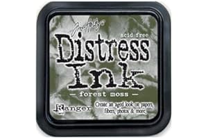 Ranger Tim Holtz Tampone di Inchiostro Distress, Muschio Foresta, 7.5x7.5x30 cm 29 unità