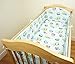 Nursery Long All Round Safety Bumper with Pattern (Fits Cot Bed 140x70 cm, Pattern 24)
