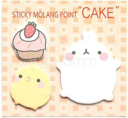 Kawaii Memo Pad Cute Planner Rabbit Animal Sticky Notes Flake Sticker Office School Supplies Student Stationery