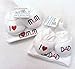 ' I love Mum' & 'I love Dad 2 pce gift set by Soft Touch - Size Dad - New Born