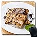Produktbild Luancrop Mousepads Frische braune Platte Französische Crêpes Schokoladensoße Zucker Essen Trinken Pfannkuchen Süßes Brot Frühstückstorte rutschfeste Gaming-Mausunterlage Längliche Gummimatte