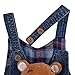 ZOEREA Baby Boy Girl Dungarees Jeans Jumpsuit Bear Animal Theme Overalls Jumpsuit Boys Jean Clothing Children Toddler Blue