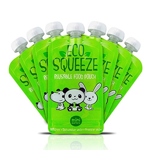 CHRONEX Baby Refillable Baby Food Pouch -3 Pack, Blue RS.329.00