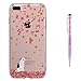Price comparison product image Grandoin iPhone 7 Plus Case,iPhone 8 Plus Case, [Colorful Pattern Clear Series] Ultra Slim Transparent Plastic Protective Back Case Cover for Apple iPhone 7/8 Plus (Cat)