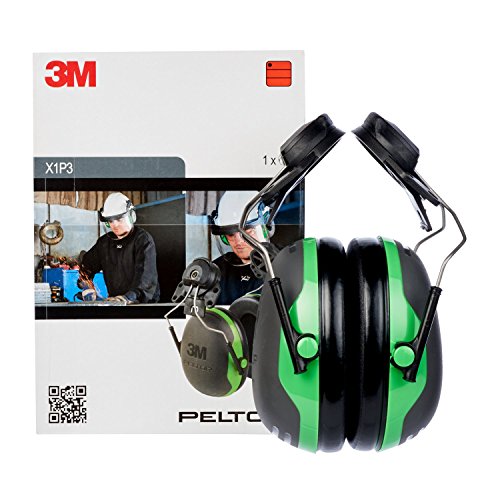 3M Helmkapsel X1P3E, Helmbefestigung, SNR, schwarz/grün - 3