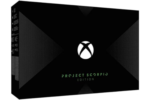 Xbox One X 1 To - Scorpio Project - Edition limitée