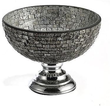 Celeste Mosaic Glass Bowl Bronze