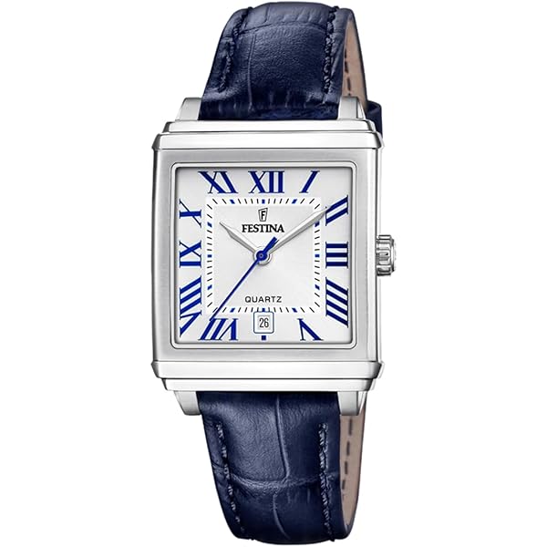 Festina Reloj ujer Analógico de Cuero arrón - oviiento de Cuarzo