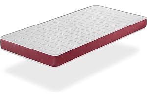 SONHO Colchón Cuna Espuma 60X120 Altura 11 cm Eyre |Lateral 3D Transpirable| Reversible|Hecho en Portugal