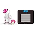 HealthSense Steamer for Cold & Cough, Vapourizer & Steamer for Face steam, Steam Inhaler & Weight Machine for Body Weight, Weighing Machine & Digital Weighing Scale