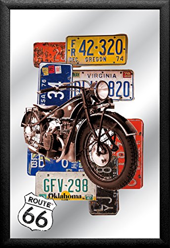 Preisvergleich Produktbild Route 66 Spiegel Bike & Plates