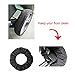Zicac New 1 Pair Baby Infant Toddler Universal Stroller Pushchair Buggy Pram Wheel Cover Keeps House Floor Clean (L Size diameter: 18-25cm/7.09-9.84In)
