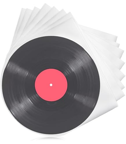 Lot De 50 Pochettes De Protection Extérieures Pour Vinyles 33 Tours (12 Pouces) - Transparentes, En Polypropylène Durable Et Antistatique