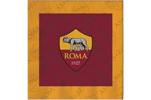 BIGIEMME SRL 20 Tovaglioli in Carta AS Roma