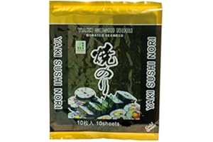 GOLDEN TURTLE [ 10 Blatt (25g) ] JHFOODS Yaki Sushi Nori GOLD Quality gerösteter Seetang