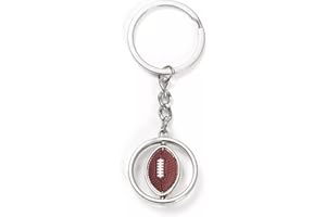 Sportigo® Llavero giratorio de fútbol americano en 3D / jugador de fútbol fútbol fan pelota regalo regalo/american football keychain