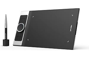 XP-PEN Tavoletta Grafica Deco PRO SW Bluetooth Wireless, Penna Passiva Senza Batterie Stilo Tavolette Grafiche 8 Tasti di Scelta Rapida Compatibile con Windows Mac Android