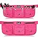 Hairdressing Equipment Scissor Toolbelt Pouch Tool Bag (Pink)