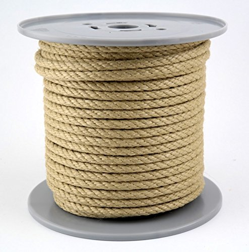 Gepotex Polyhanfseil, Corda in canapa sintetica da 50 metri, diametro 8 mm in bobina, 100% polipropilene