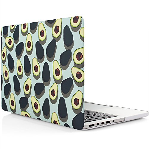iDOO MacBook Schutzhülle / Hard Case Cover Laptop Hülle [Für MacBook Pro 13 Zoll Retina – ohne CD-Laufwerk: A1425/A1502] - matt, Avocados