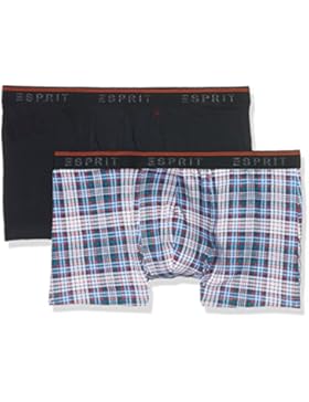 ESPRIT Bodywear Herren Retroshorts 017EF2T006, 2er Pack