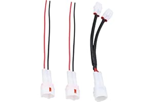 EMSea Zestaw rozdzielacza Super Power Outlet z Pre-Wire 18AWG ładowarka USB podgrzewane uchwyty światła kompatybilne z Yamaha kompatybilne z Tenere 700