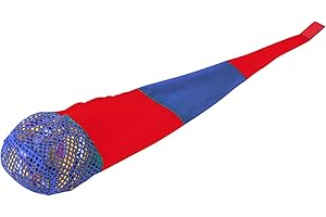 NICEYEA Juego de cometa de arco iris deportivo, pelota de cola, pelota de cometa, bola de juego de arco iris, juego de habilidad para niños - atrapar y lanzar