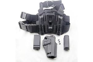 HANSTRONG GEAR H Welt EU Taktische rechte Bein Oberschenkel Hand Holster mit Magazin Taschenlampe Colt 1911 M1911