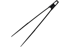 Fackelmann Fenix Pinzas de Cocina, Material RPET 100% Reciclado, Plástico Reciclable con Alta Resistencia al Calor hasta 230ºC, Alta Durabilidad, Anti Rayaduras, Color Negro, 30 cm, 1 ud.