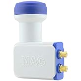 Magbox 15852 Mag Altın U&ccedil;lu LNB, &Ccedil;iftli