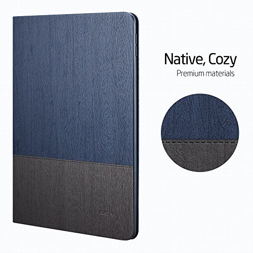 iPad Pro 10.5 Hülle, ESR® Auto aufwachen / Schlaf Funktion und Einstellbarem Blickwinkel Funktion Schutzhülle für iPad Pro 10.5 (Marineblau) - 3