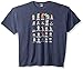 Produktbild Nintendo Mario Pixel Cast Heather Navy Blue T-Shirt, Blau - Navy Heather, S