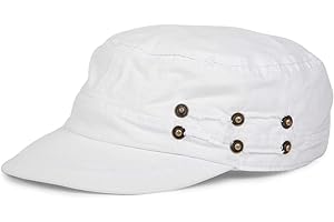 styleBREAKER Gorra Militar en Apariencia gastada, Vintage, Ajustable, Unisex 04023011