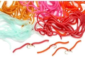 VENIARD TURRALL - Worm material for making fishing flies, fly tying worm body, choice of colours