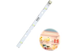 FOGCAYS LED Fridge Light, Refrigerator LED Strip Light for RONGSHENG/HISENSE E349766 MDDZ-162A 1629348 1529227 DC12V 2W Lights for Kenwood KIFF5017 KIFF5020 KIFF7017 KIFF7020 (1pcs)