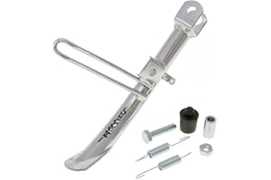 Buzzetti Seitenständer Chrom verstärkt für Vespa GTS, GTV 250, 300