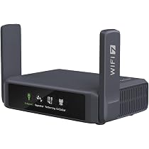 GL.iNet GL-BE9300 Flint 3 Wi-Fi 7 Router Tri-Band 6 GHz 9 Gbps 5x2