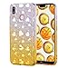 Produktbild Xifanzi Hülle Huawei P20 LITE Schutzhülle TPU Silikon Weiches Handyhülle für Huawei P20 LITE Handy Case in Gold Transparent Glitter Farbverlauf Sparkle Handy-Tasche Bumper Phone Etui Slim Silikon Case Back Cover Schutzhülle Modisch Luxus Silikon Bunt Hülle Oberfläche 3D Herzform Design Backcover Bumper Slimcase Etui Tasche für Huawei P20 LITE