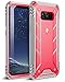 Produktbild Poetic Revolution Galaxy S8 Plus Heavy Duty Schutz Hybride Robust Hülle für Samsung Galaxy S8 Plus (2017) Rosa/grau [OHNE Schirm Schutz]